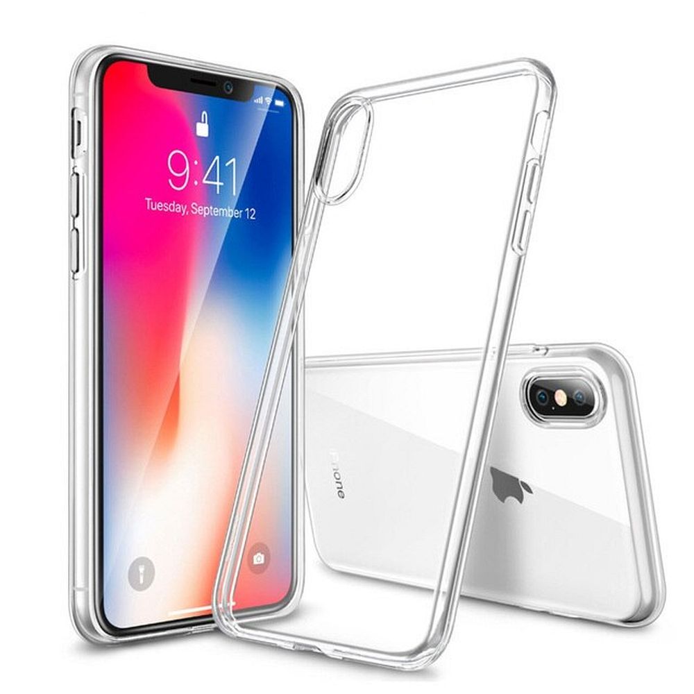 Viedtālruņa apvalks 2 mm BOX IPHONE XS Max caurspīdīgs