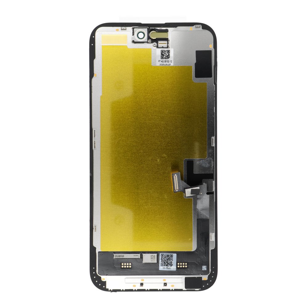 FixCell LCD ekrāns iPhone 15 Plus mīksts OLED 120 Hz (Diagnozēts: lietots)
