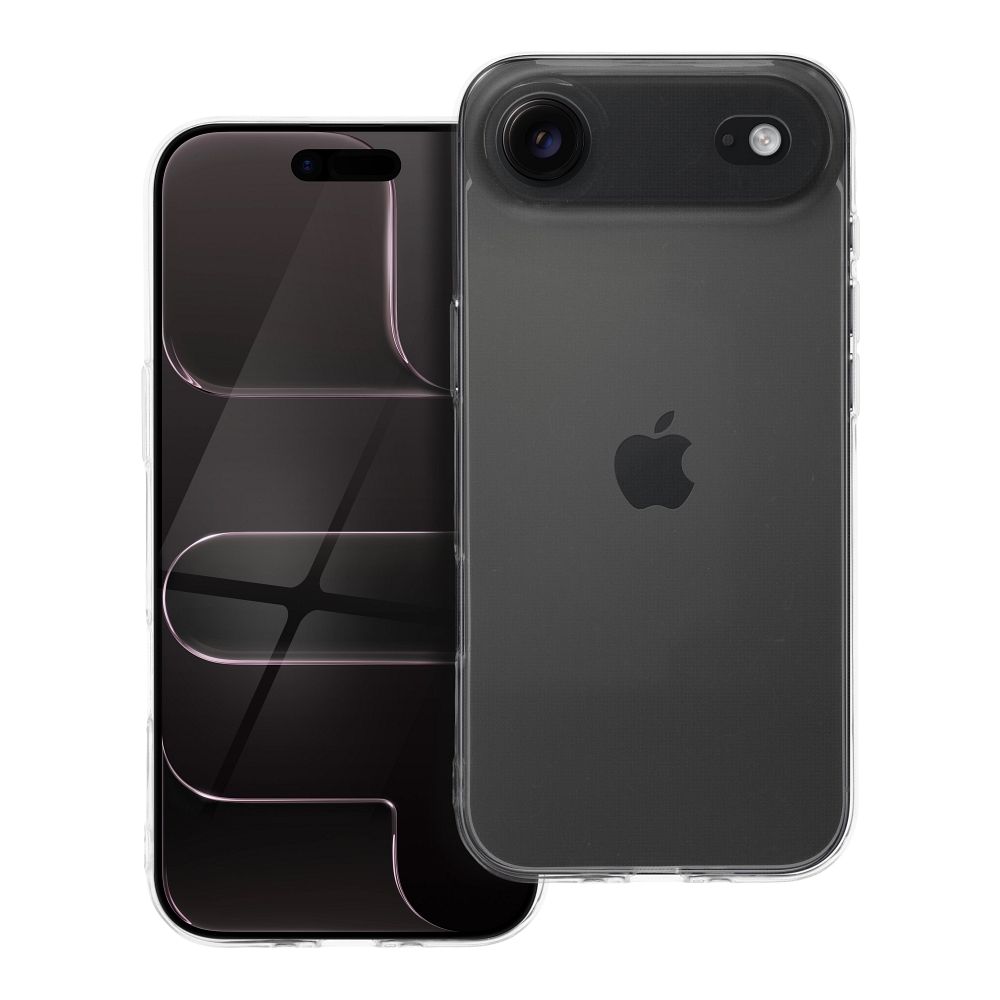 Caurspīdīgs viedtālruņa apvalks 2 mm IPHONE 17 Air caurspīdīgs