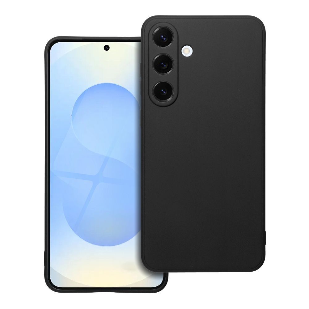 Matēts viedtālruņa apvalks SAMSUNG S25 Plus melns