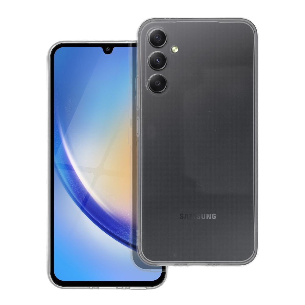 Viedtālruņa apvalks 2 mm skaidrs, piemērots SAMSUNG A34 5G (kameras aizsardzība)