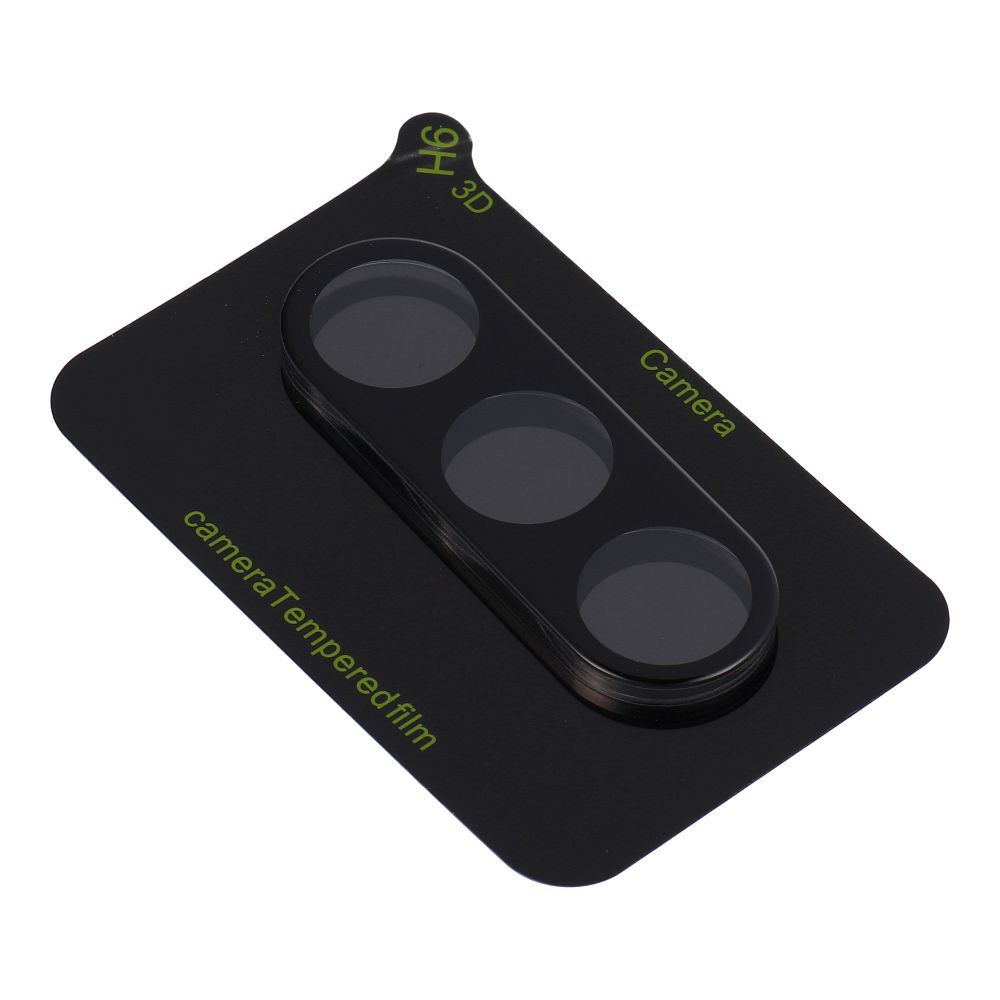 5D pilnas līmes kameras rūdītais stikls – Samsung Galaxy S25 Plus melns