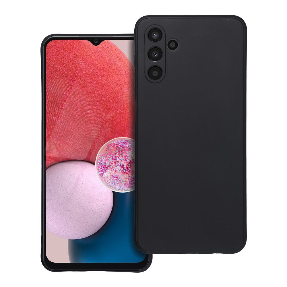 MATT viedtālruņa apvalks SAMSUNG A13 5G / A04S melns
