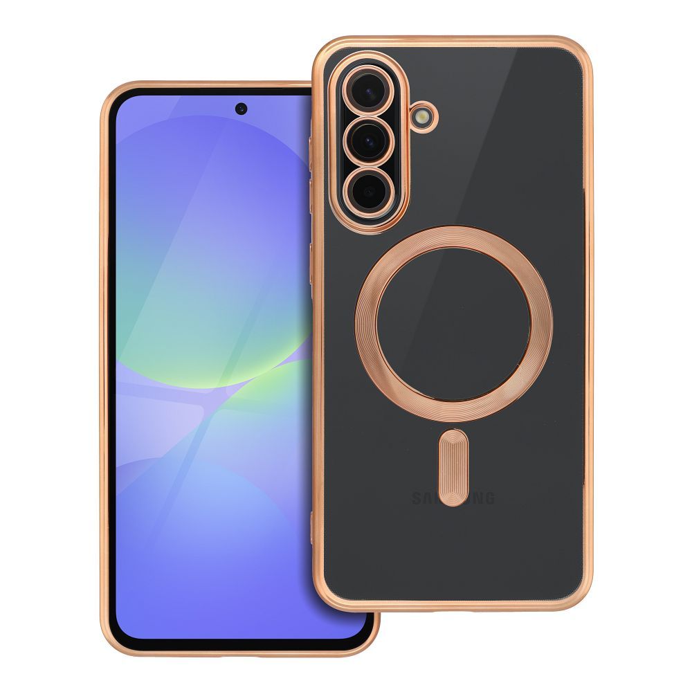 ELECTRO MAG COVER viedtālruņa apvalks saderīgs ar Magnētisko MagSafe SAMSUNG A36 zelta