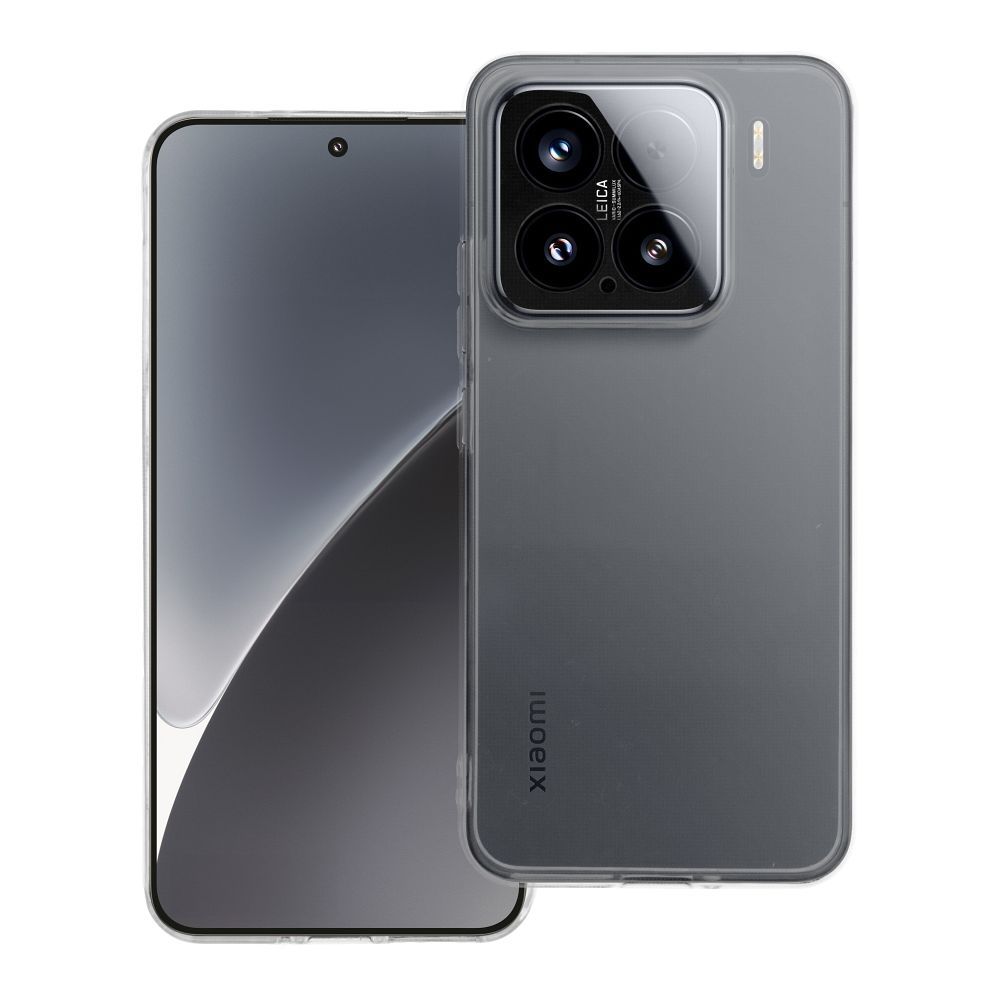 Caurspīdīgs 2 mm viedtālruņa apvalks XIAOMI 15 (ar kameras aizsardzību)