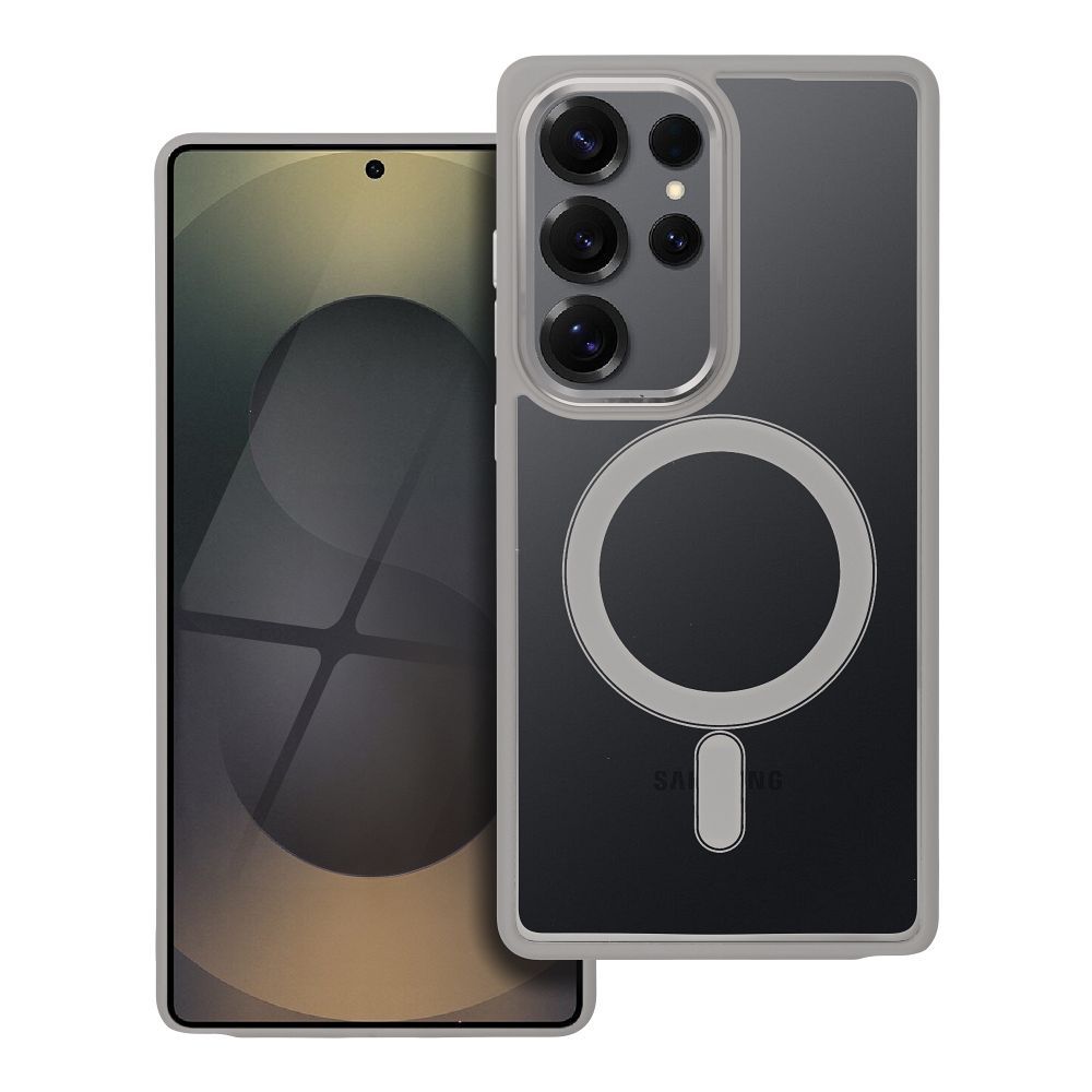 COLOR EDGE MAG COVER viedtālruņa apvalks saderīgs ar Magnētisko SAMSUNG S25 ULTRA titāna pelēka