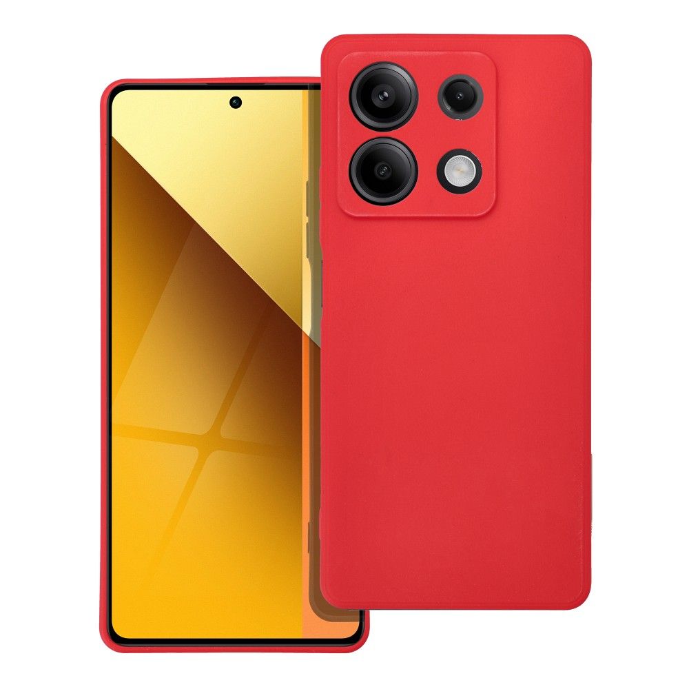 Mīksts viedtālruņa apvalks XIAOMI Redmi Note 13 5G sarkans