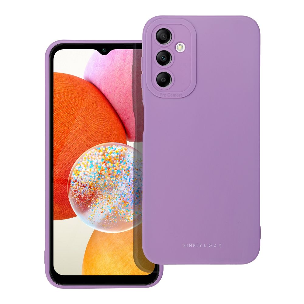 ROAR viedtālruņa apvalks LUNA Samsung A14 5G Violeta