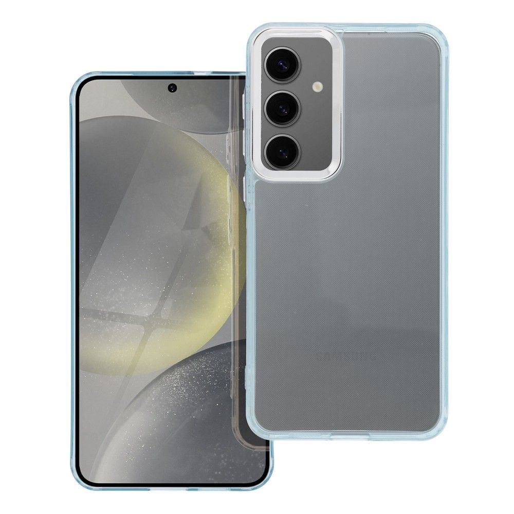 PEARL viedtālruņa apvalks SAMSUNG S24 Plus gaiši zila