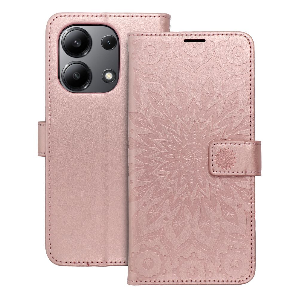 Viedtālruņa apvalks XIAOMI Redmi Note 13 4G mandala rozā zelts