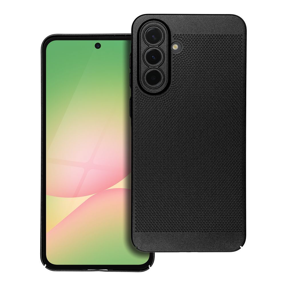 BREEZY viedtālruņa apvalks SAMSUNG A56 5G melns