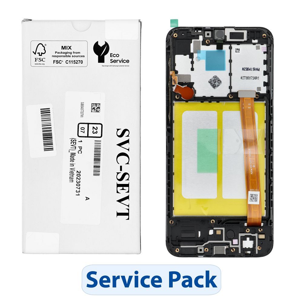 ServicePack LCD displejs SAMSUNG A20e A202F GH82-20186A