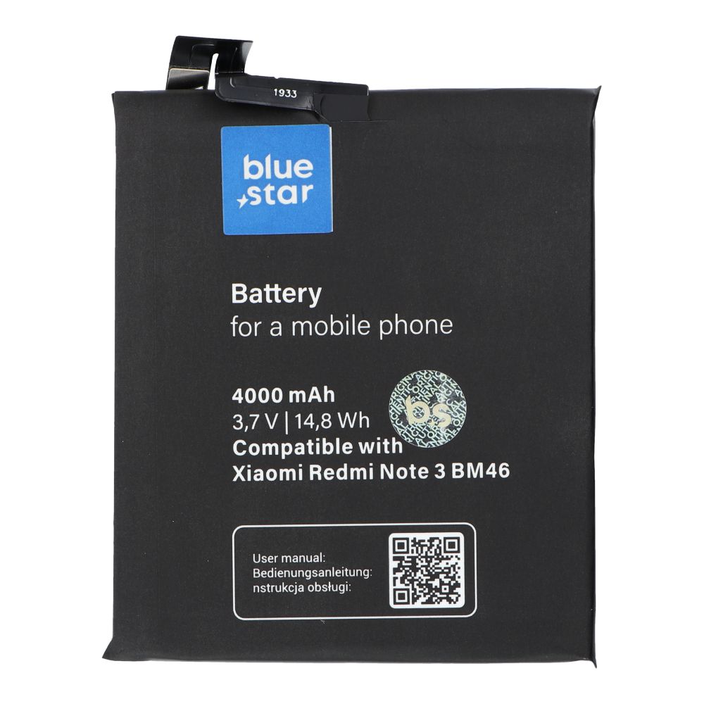Baterija Xiaomi Redmi Note 3 (BM46) 4000 mAh Blue Star