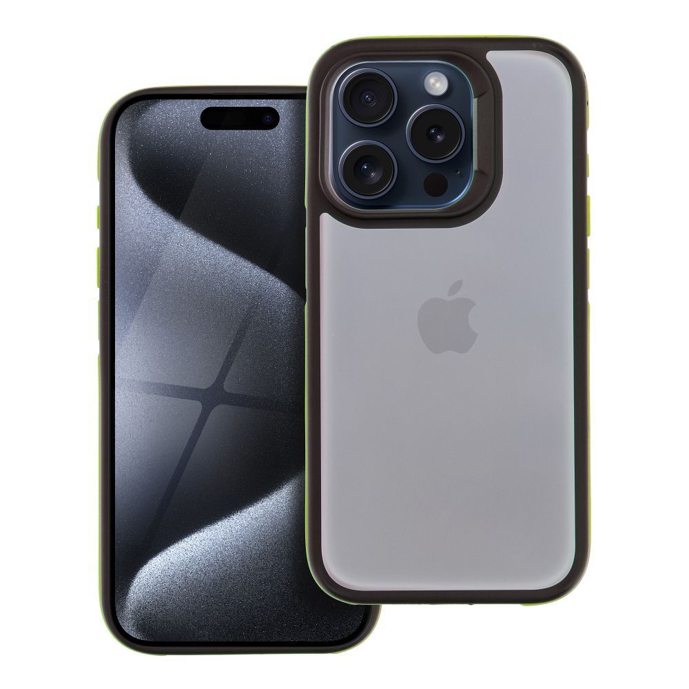 NEO viedtālruņa apvalks iPhone 15 Pro dzeltens