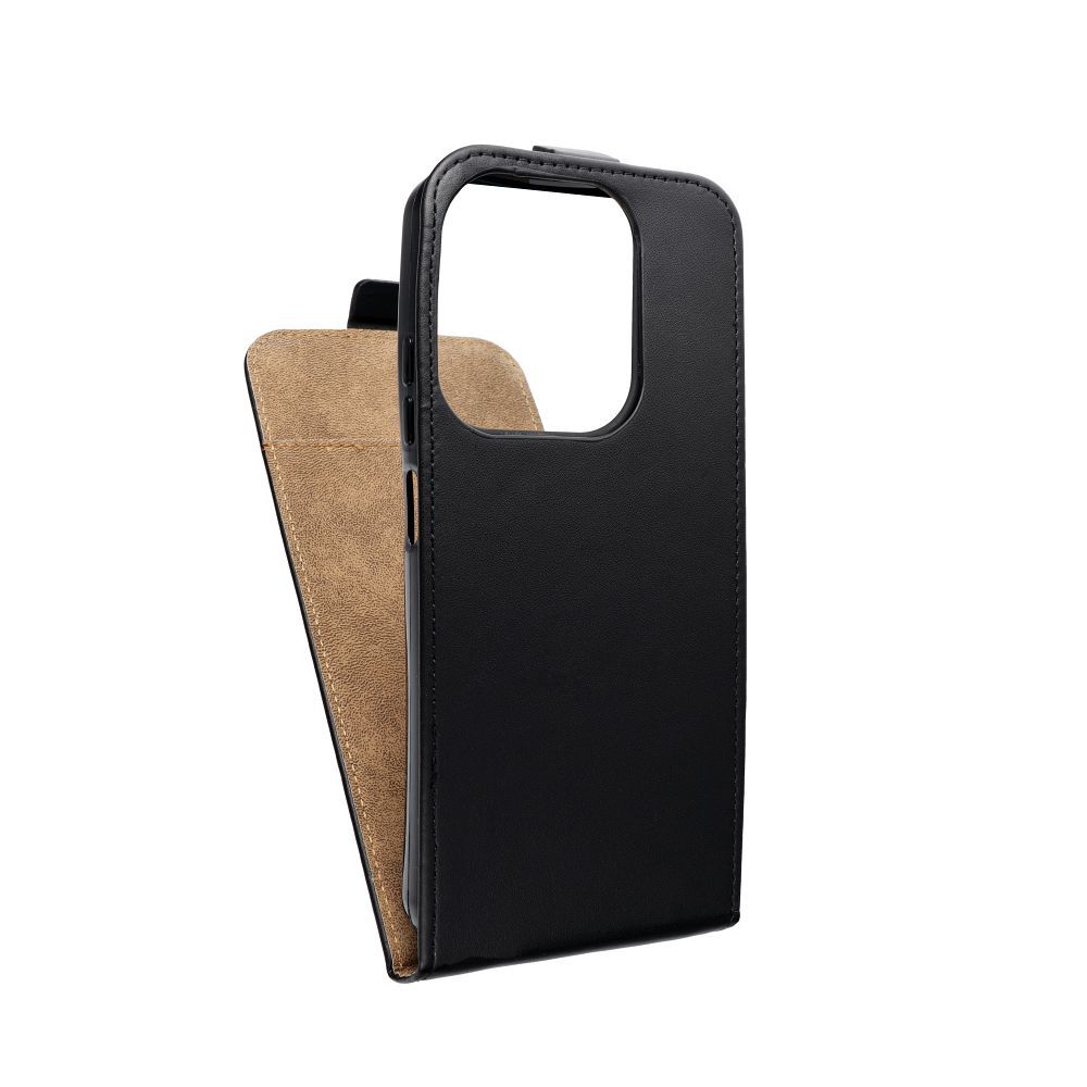 SLIM FLEXI FRESH atverams viedtālruņa apvalks XIAOMI Redmi 15C (173,16 x 81,07 x 8,2) melns