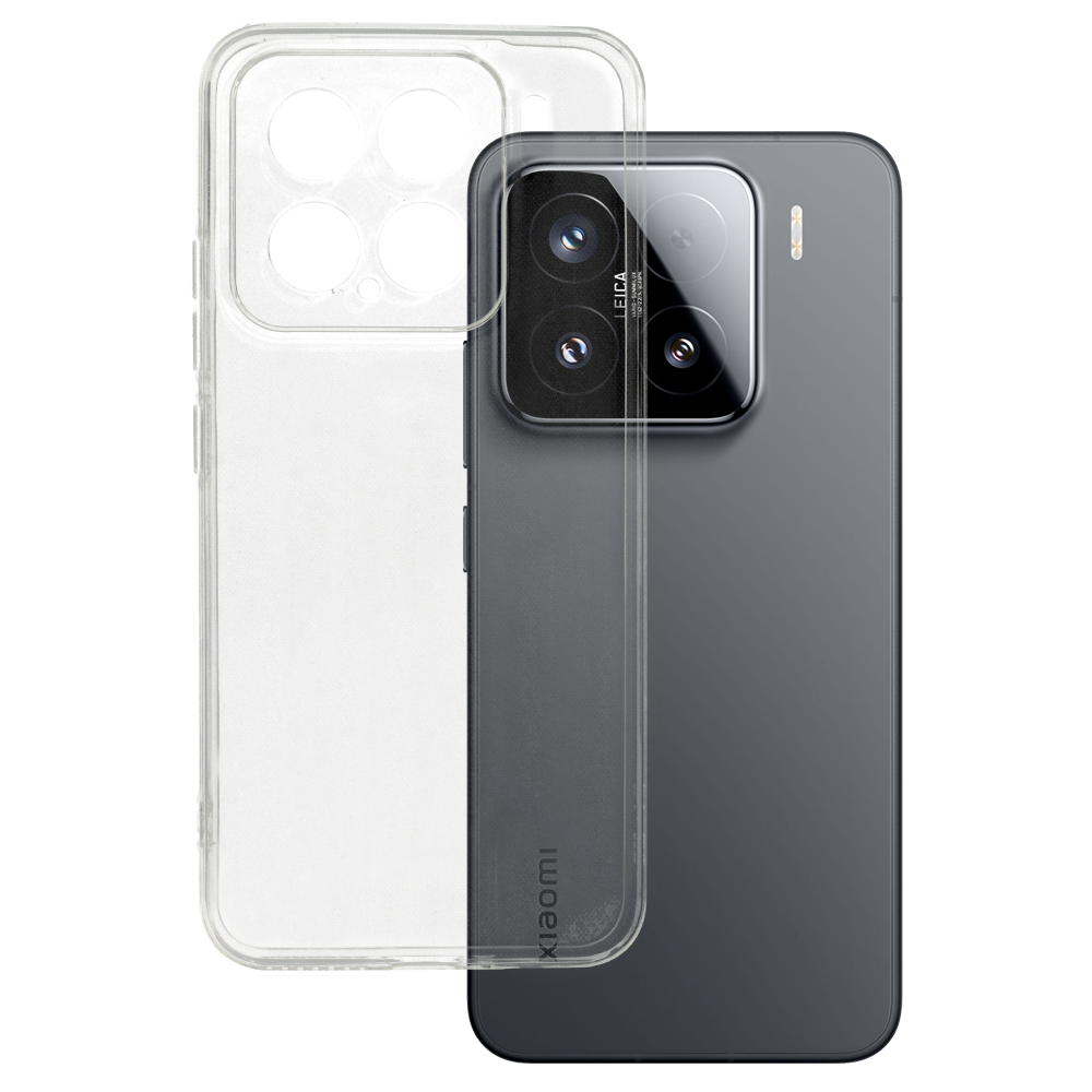 Viedtālruņa apvalks caurspīdīgs 1mm Xiaomi 15 5G