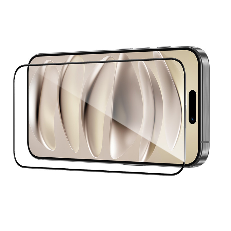 Benks rūdītais stikls Glass Warrior HD Iphone 15 Pro Max melns