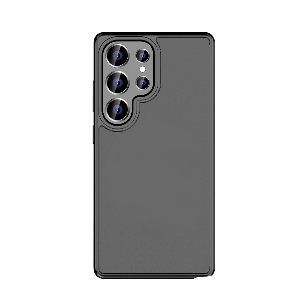 Rock Guard Touch Matte Series Magnētiskais viedtālruņa apvalks Samsung Galaxy S25 Ultra melns