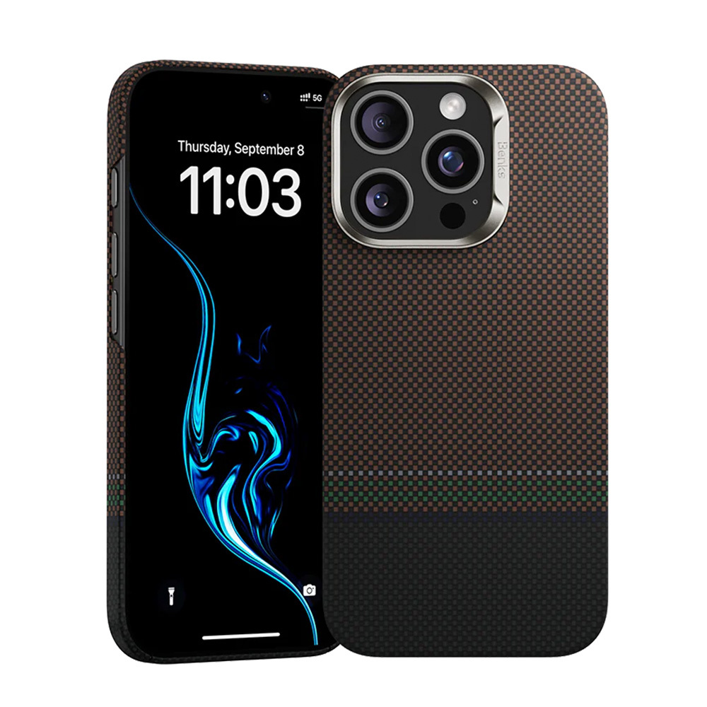 Benks Magnētiskais Armor Air Prestige Kevlar 600D apvalks (G065) Iphone 16 Pro