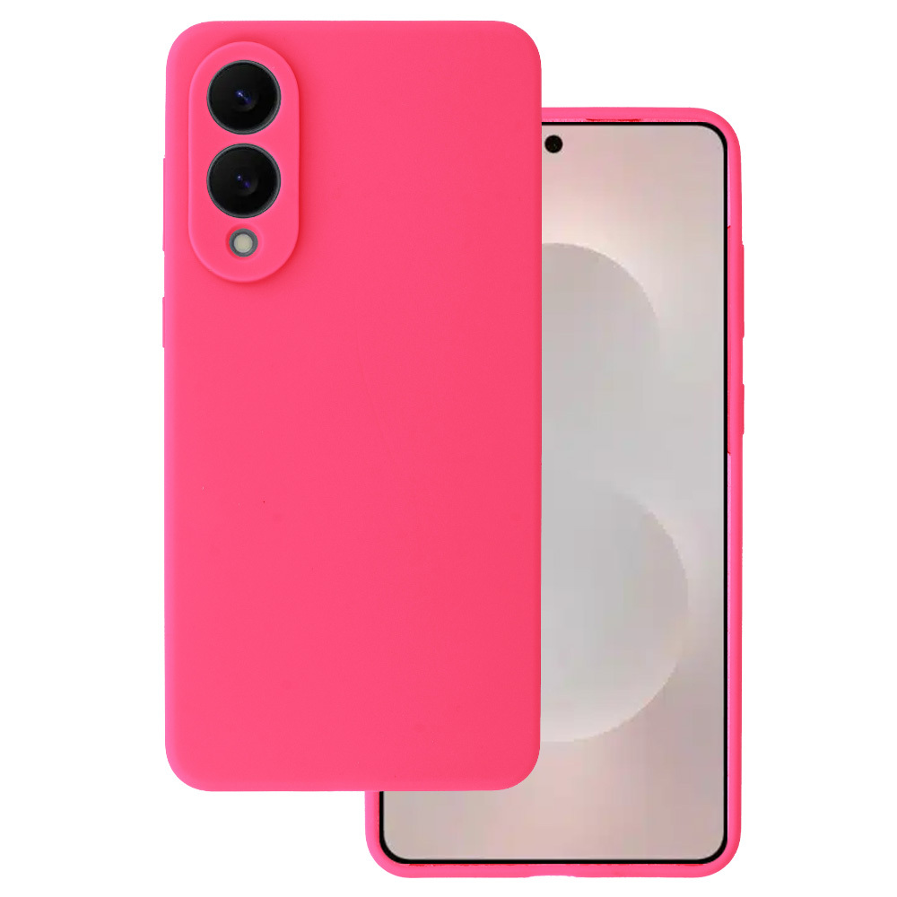 Viedtālruņa apvalks Silikona Lite Samsung Galaxy S25 Edge violets