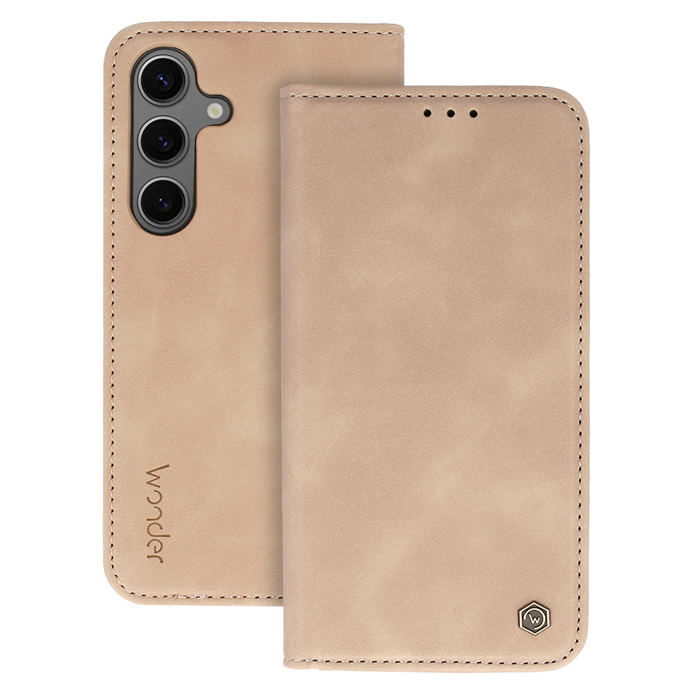 Viedtālruņa apvalks Wonder Smart Case Xiaomi Redmi Note 14 5G cappuccino