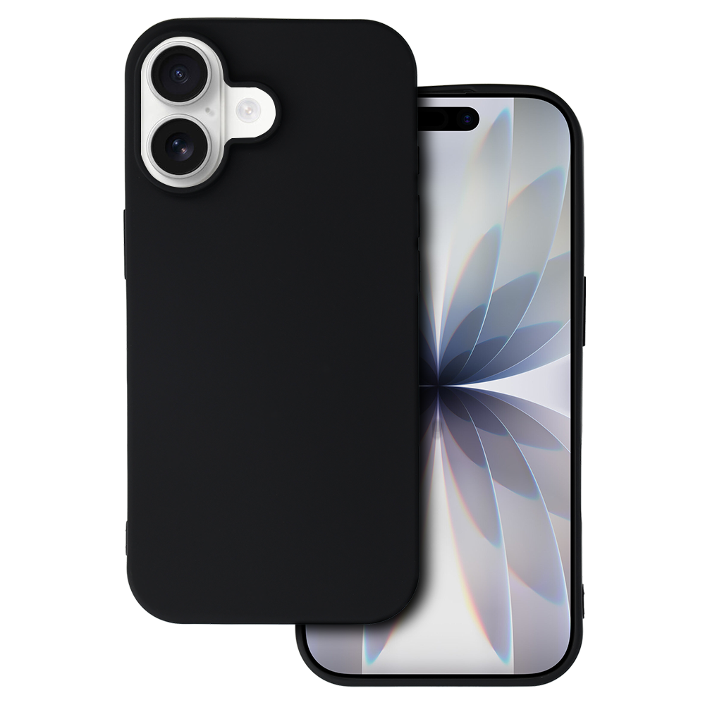 Viedtālruņa apvalks iPhone 17 - matēts melns