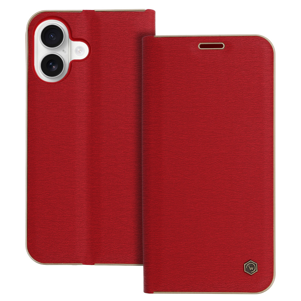 Wonder Frame apvalks Iphone 17 sarkans