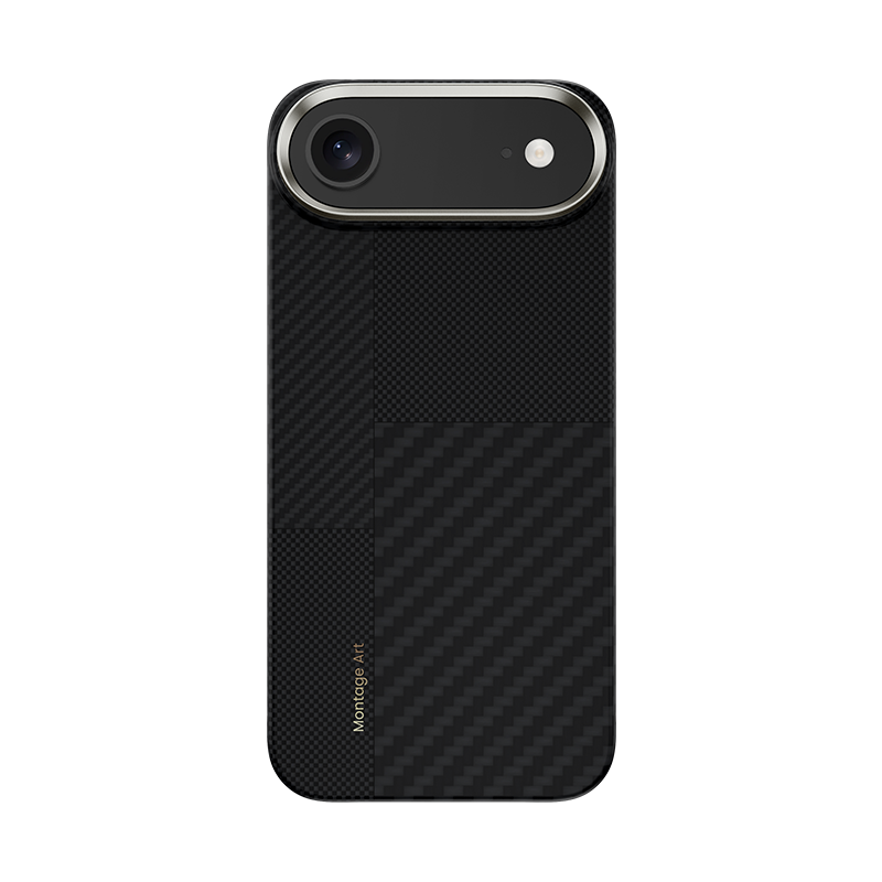 Benks Montage Magnētiskā Armor Air Kevlar Apvalks Metāla Rāmis 600D+1500D (MB68) Iphone 17 Air - melns