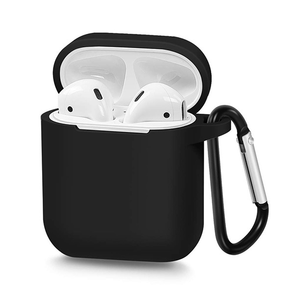 Silikona apvalks Airpods Tips 1 - melns