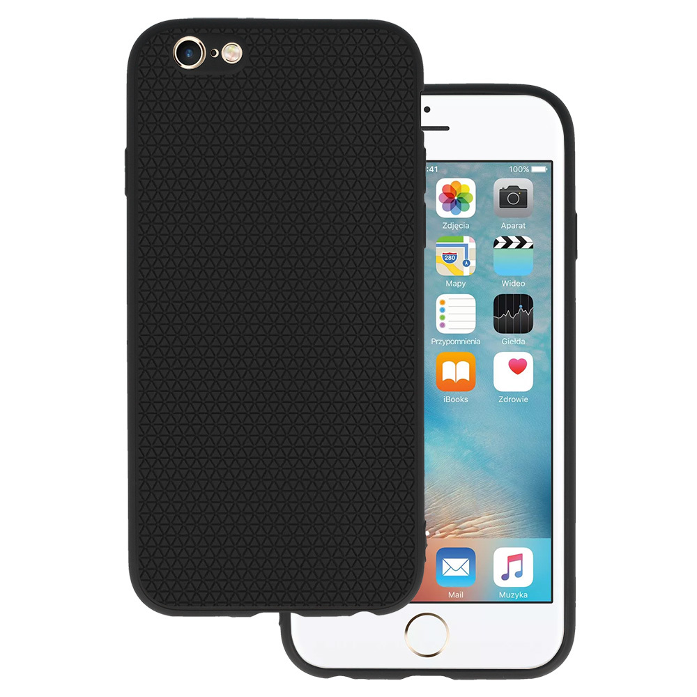 Tel Protect Liquid Air Case viedtālruņa apvalks Iphone 6/6S melns