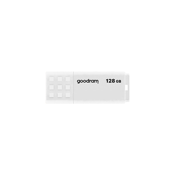 GOODRAM UME2 USB zibatmiņa - 128GB USB 2.0 balts