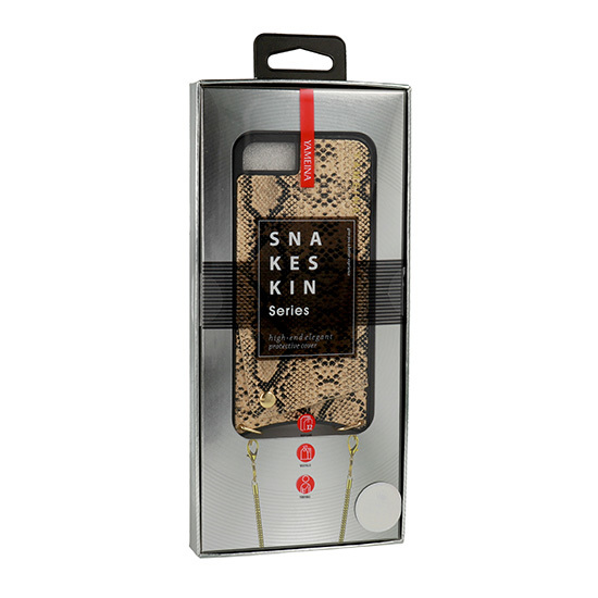 Viedtālruņa apvalks SNAKE - IPHONE XS MAX zeltains