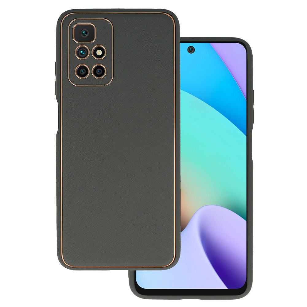 TEL PROTECT prabangais viedtālruņa apvalks Xiaomi Redmi 10 (m) - pelēks