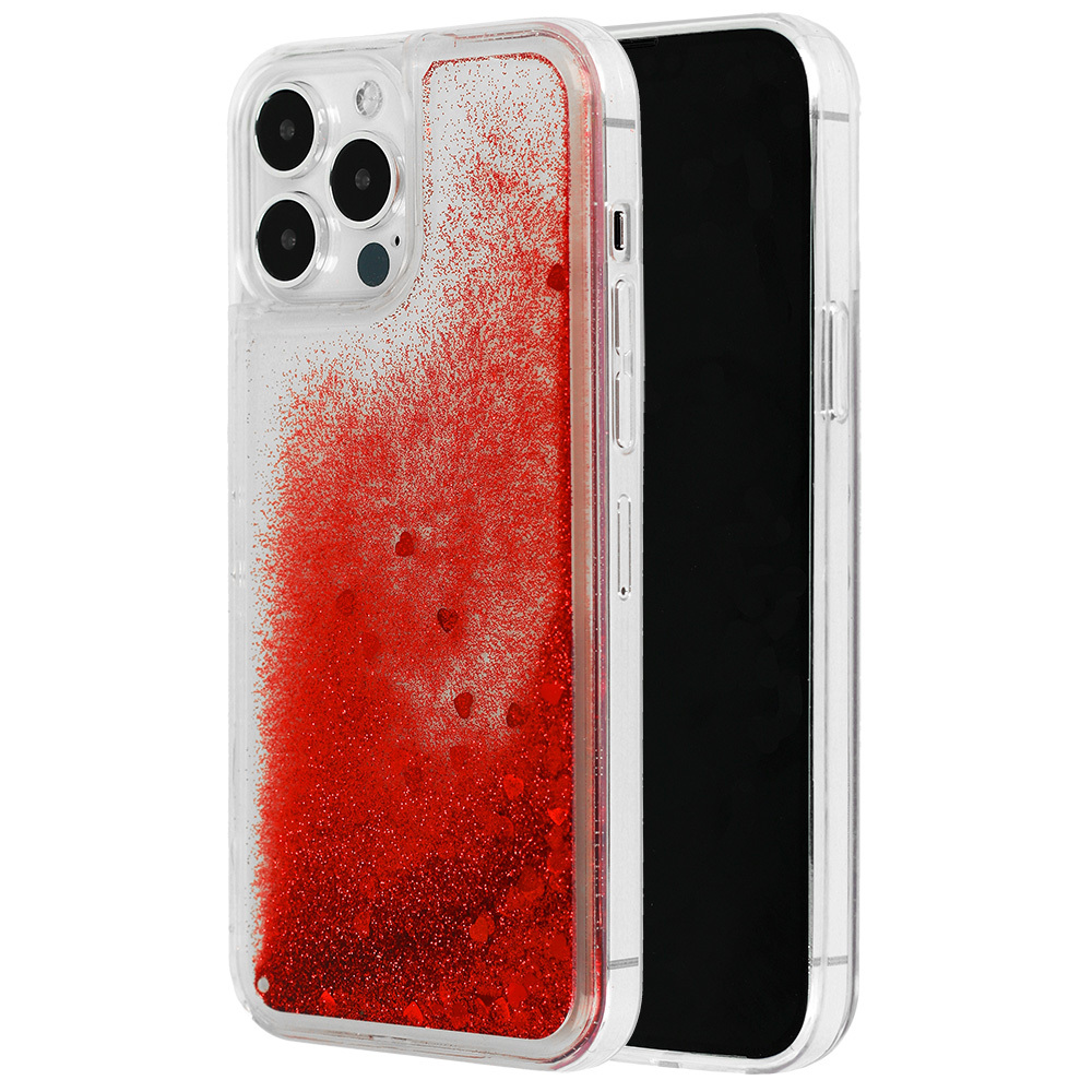 Viedtālruņa apvalks Liquid Heart Iphone 11 Pro sarkans