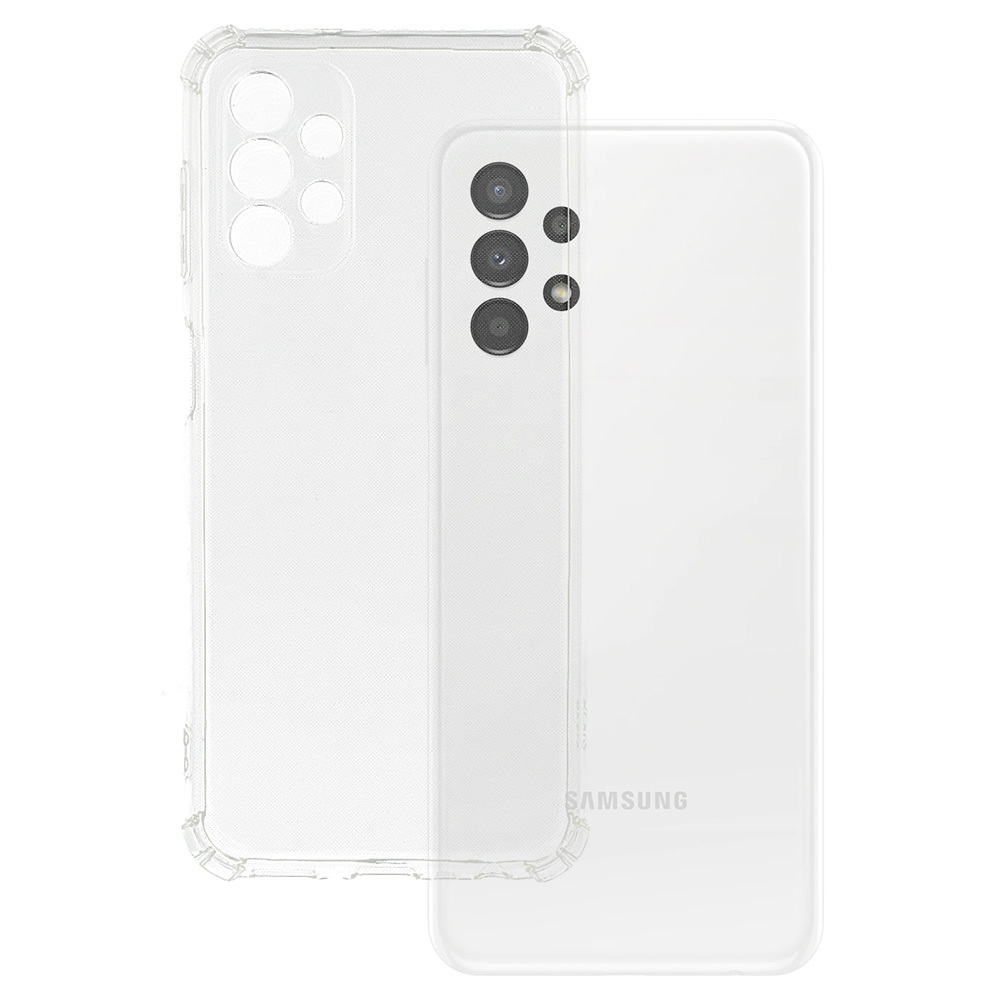 Viedtālruņa apvalks Clin izturīgs pret triecieniem 1,5 mm Samsung Galaxy A13 4G caurspīdīgs