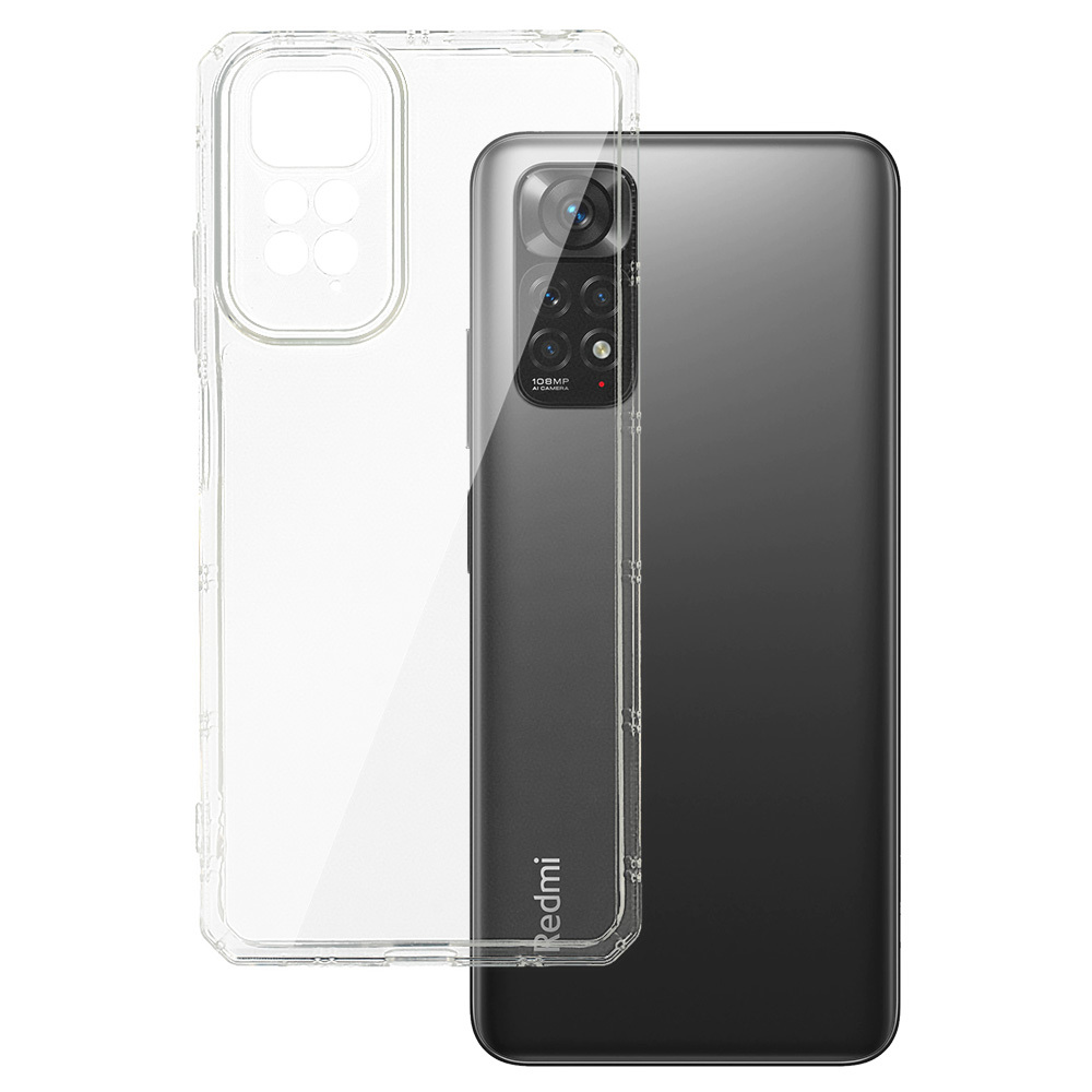 Viedtālruņa apvalks Armor triecienizturīgs Xiaomi Redmi Note 11/Note 11S caurspīdīgs