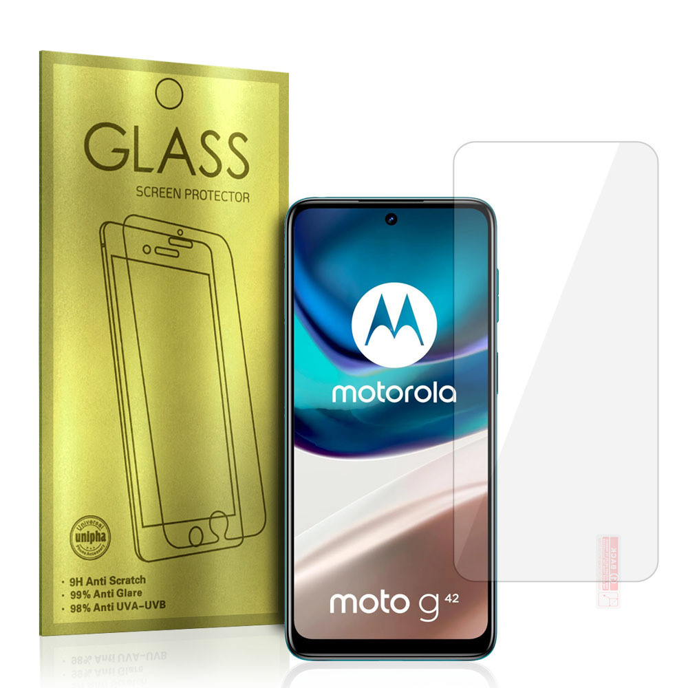 Aizsargstikls ar zelta krāsu MOTOROLA MOTO G42/G62 5G/G71S/G82 5G