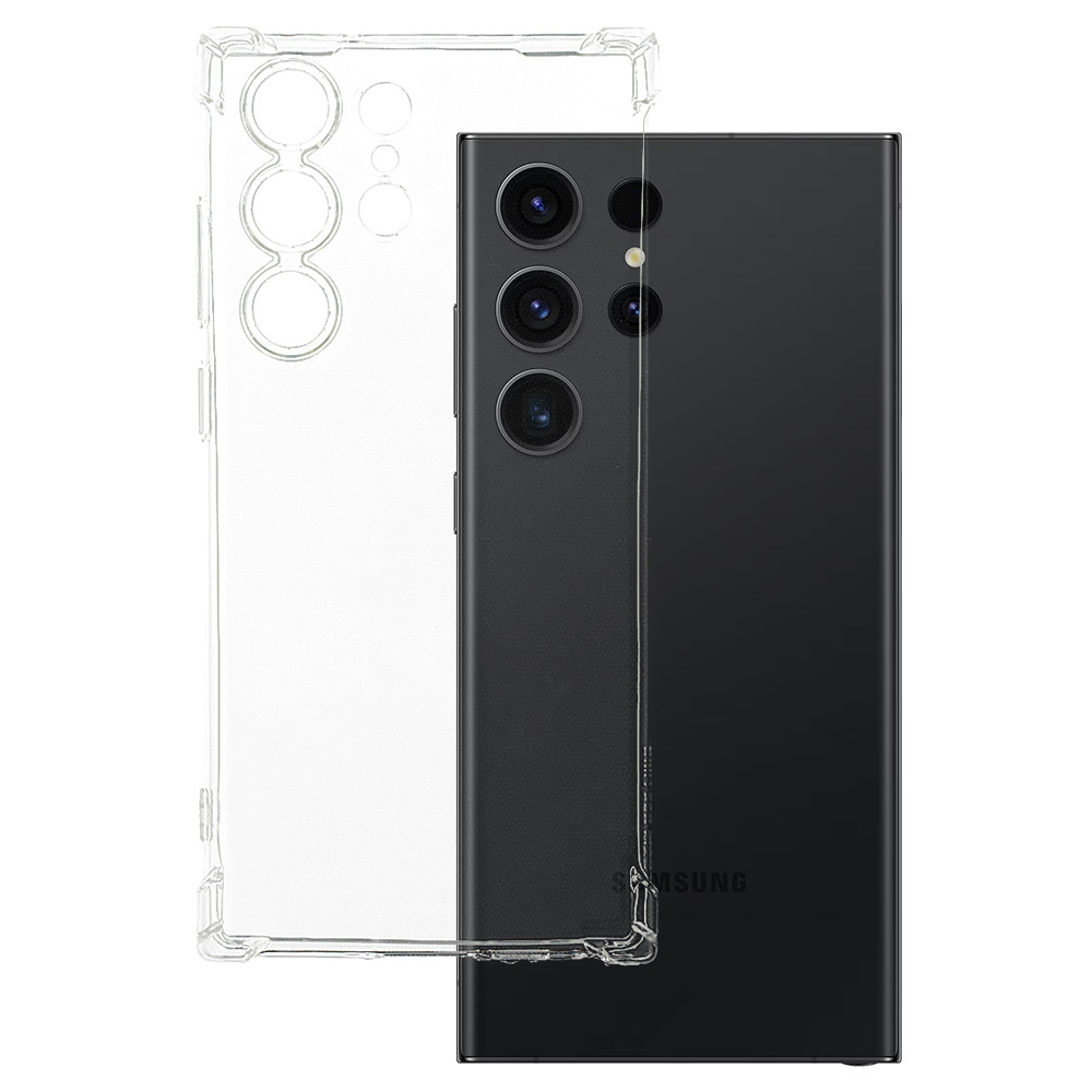 Clin Anti Shock 1,5mm Samsung Galaxy S23 Ultra caurspīdīgs