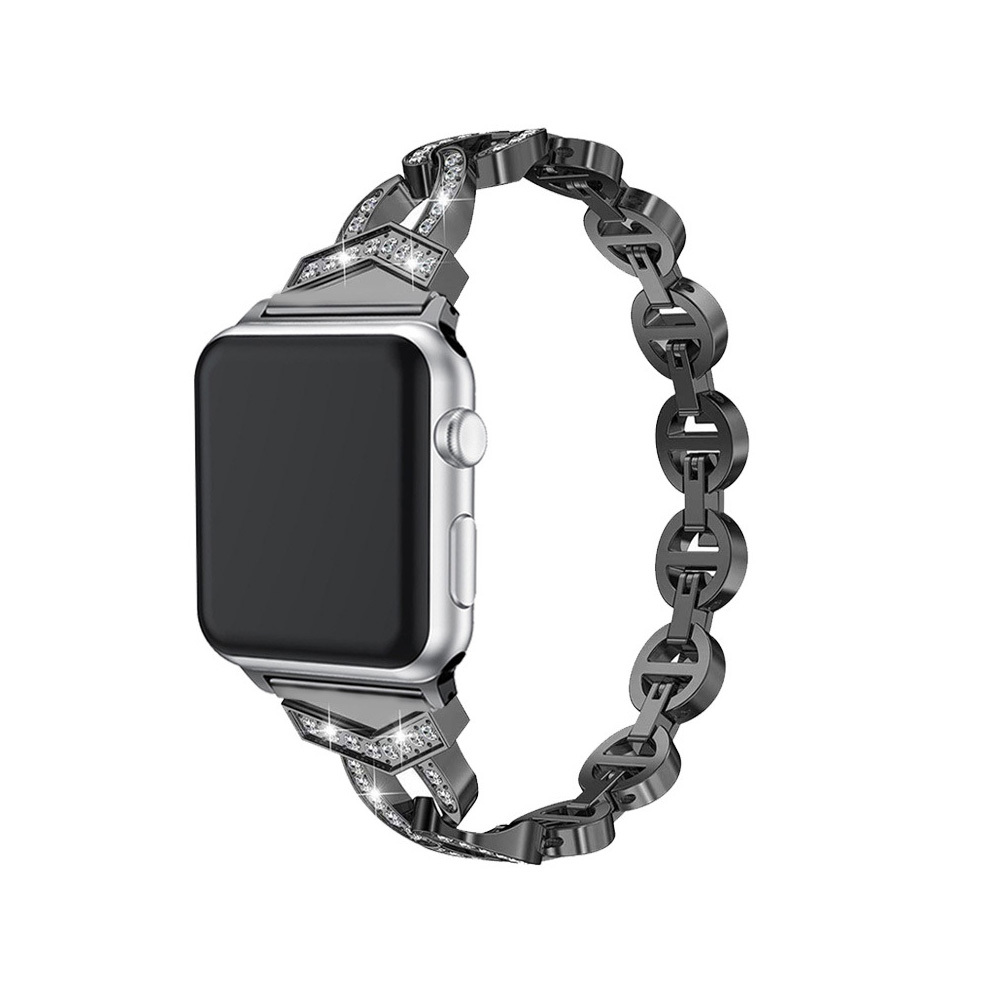 Apple Watch siksnas cilpa (f) 38/40/41 dizains 3 - melna (f)