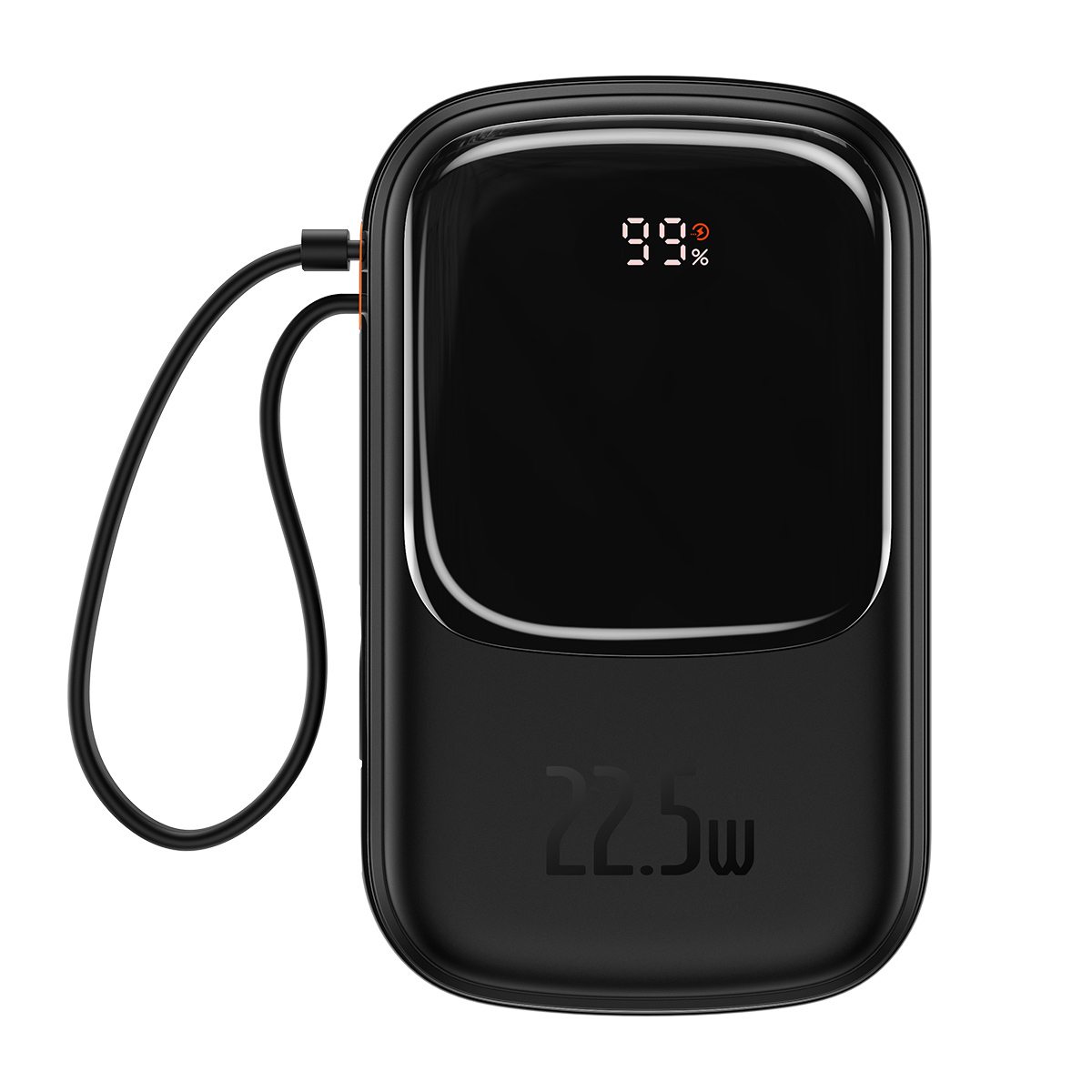 Baseus portatīvais lādētājs 20000mAh Qpow Pro - USB + Type C - PD 22,5W ar Type C kabeli (PPQD060301) melna