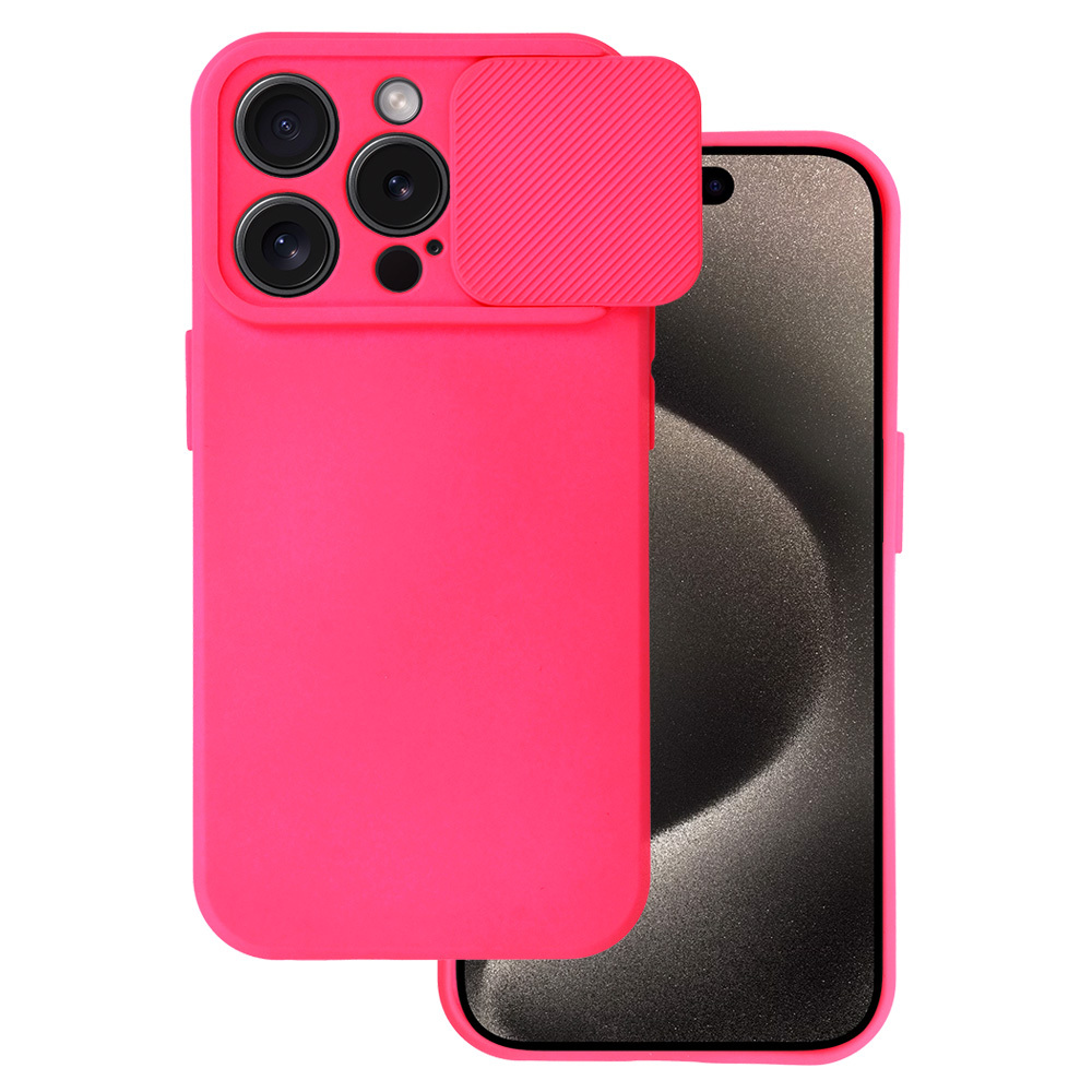 Camshield Soft viedtālruņa apvalks Iphone 15 Pro Max rozā