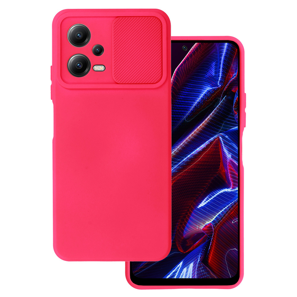 Camshield Soft viedtālruņa apvalks Xiaomi Redmi Note 12 5G/Poco X5 - rozā