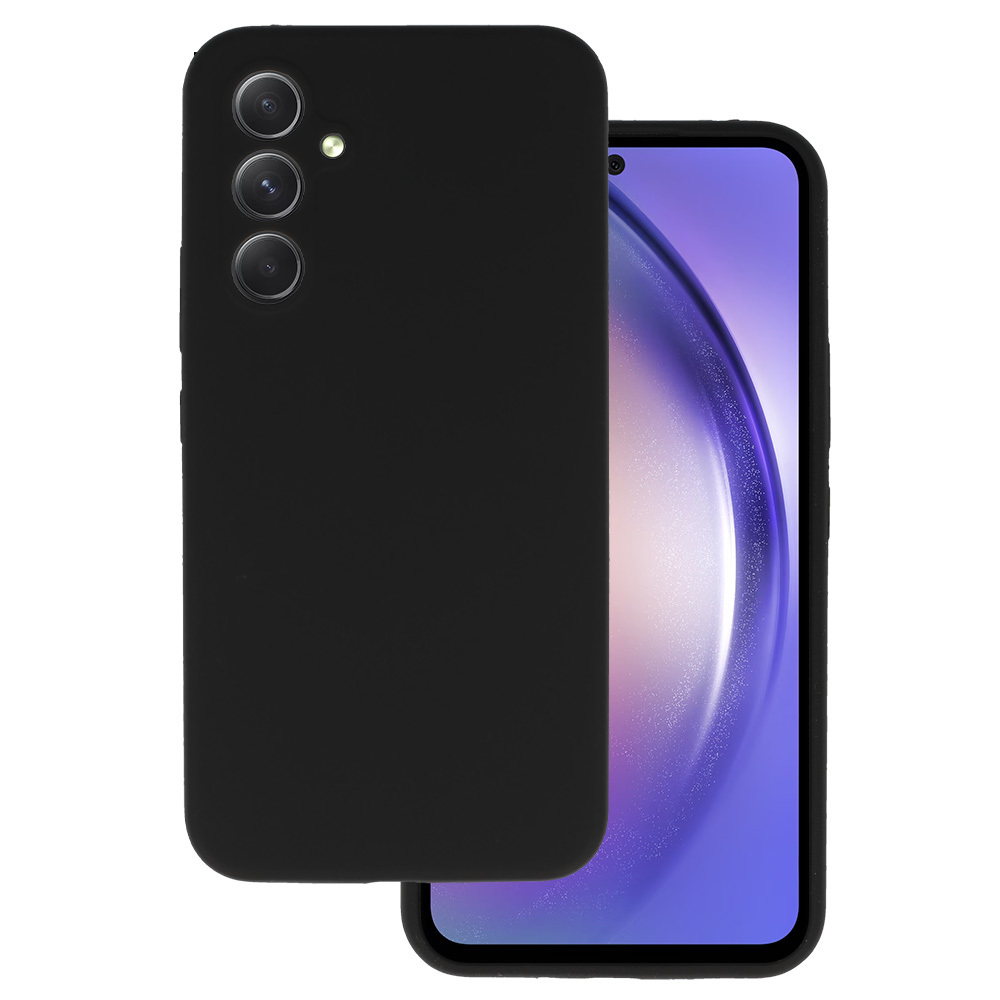 Viedtālruņa apvalks silikona Lite telefonam SAMSUNG GALAXY A35 melns