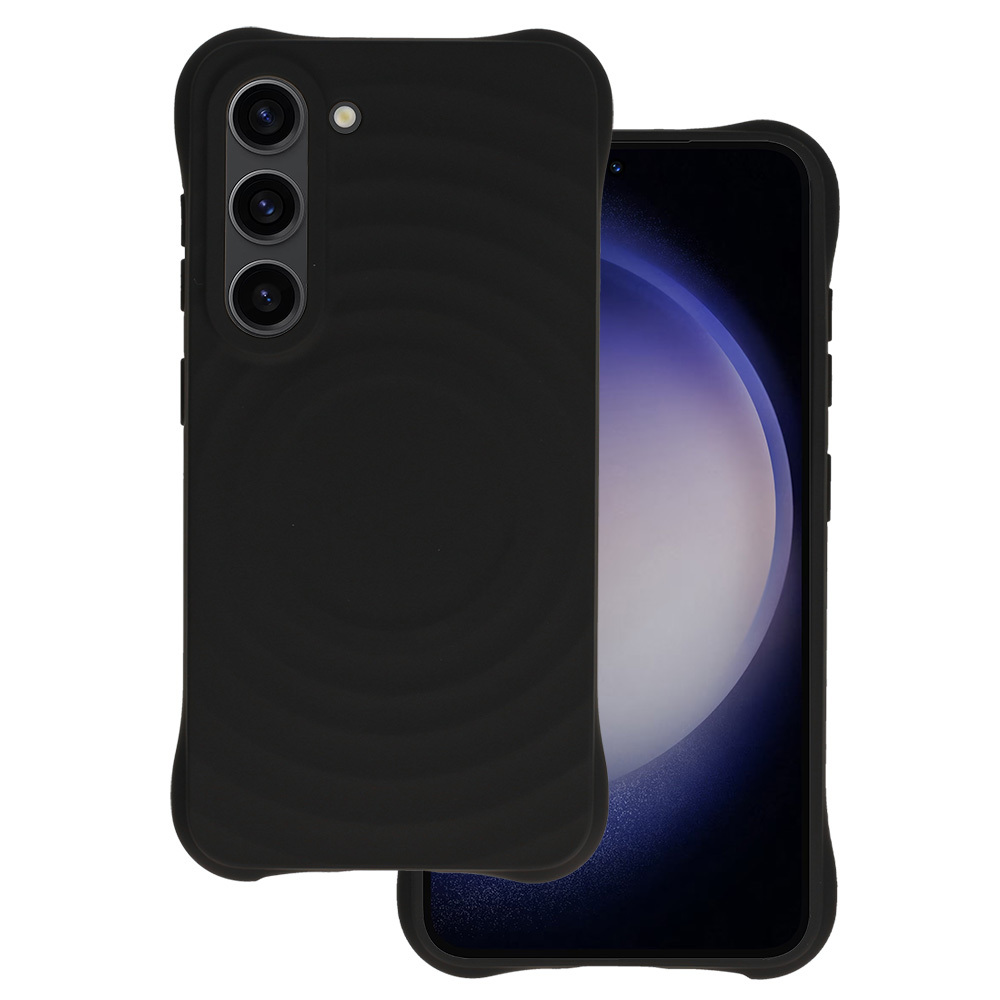 Tel Protect Wave Magnētiskais viedtālruņa apvalks Samsung Galaxy S23 melna