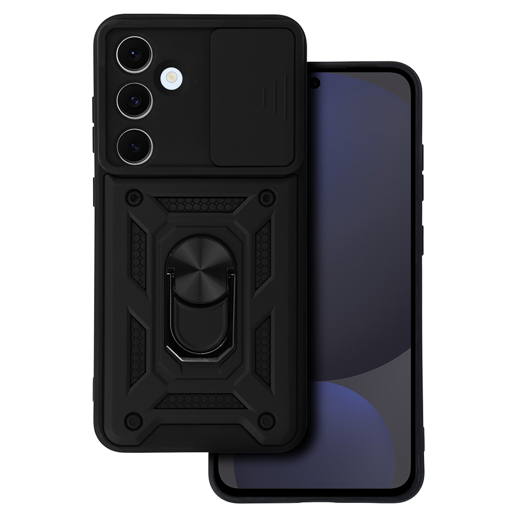 Kameras aizsargapvalks viedtālrunim Samsung Galaxy S24 FE - melns