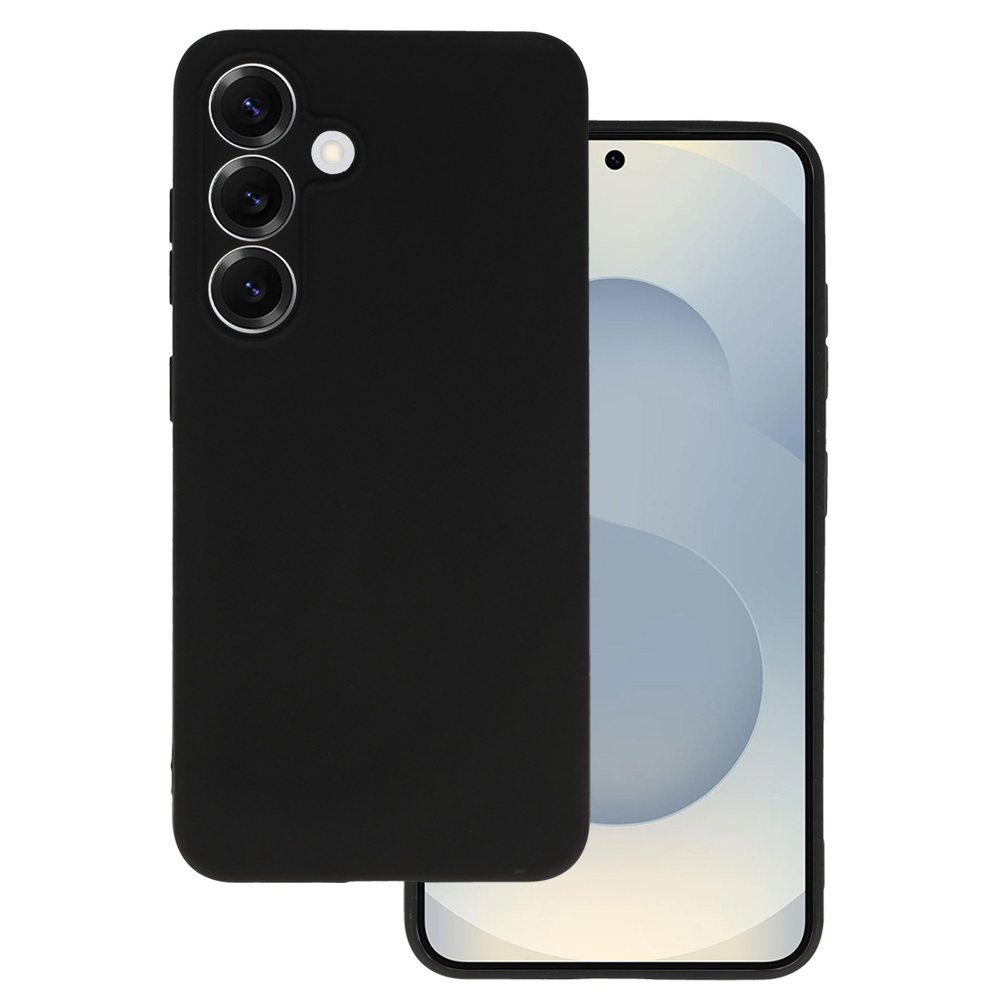 Aizmugures viedtālruņa apvalks MATT SAMSUNG GALAXY S25 melns