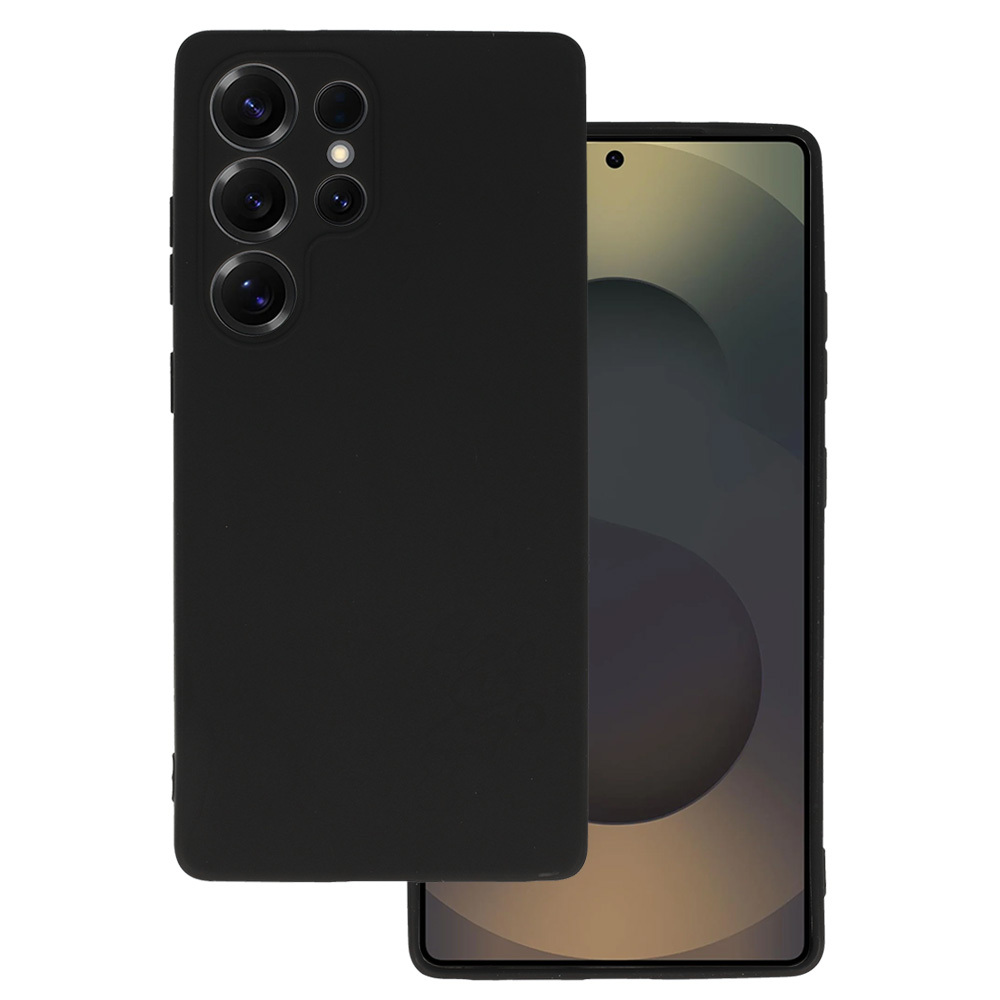 Aizmugures viedtālruņa apvalks MATT SAMSUNG GALAXY S25 ULTRA melns