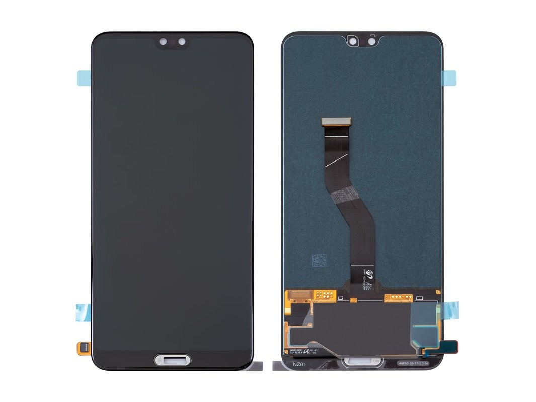 LCD ekrāns Huawei P20 Pro ar skārienekrānu melns TFT HQ