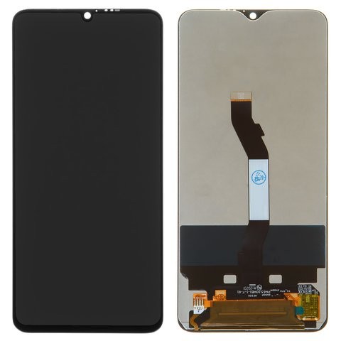 LCD ekrāns Xiaomi Redmi Note 8 Pro ar skārienekrānu melns ORG