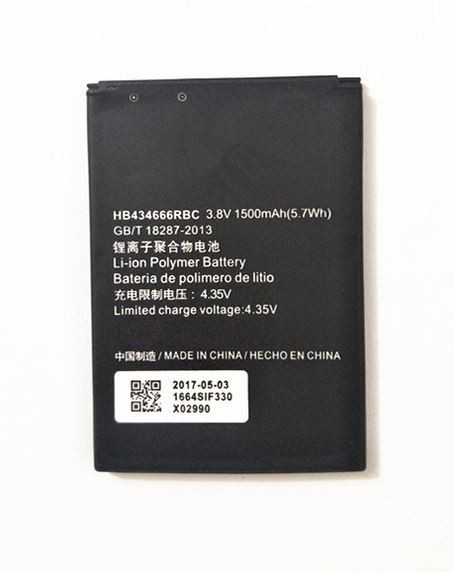 Akumulators Huawei HB434666RBC modemam 1500mAh E5573/E5575/E5576/E5577/E5776 (tinka HB434666RAW) OEM akumulators